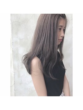 ビアンカ(BIANCA) シルキーグレージュ×ロングルーズカール