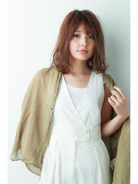 プリマ(PRIMA) ナチュラルブラウン×ウェーブスタイル♪艶感UPトリートメント2