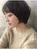 外国人風ニュアンスショート