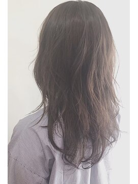 レセ 新松戸deux店(Laissez) ベージュカラー×レイヤーセミロング【レセ新松戸ドゥー店】