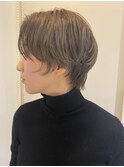 ショートグレージュ
