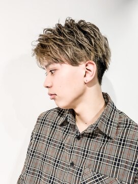 フジヤマ バーバー ショップ(FUJIYAMA BARBER SHOP) ショートレイヤーソフトツーブロック ビジカジ