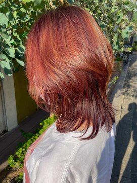 バブ バイネオリーブ(Bab by neolive) ピンクブラウン×ウルフ