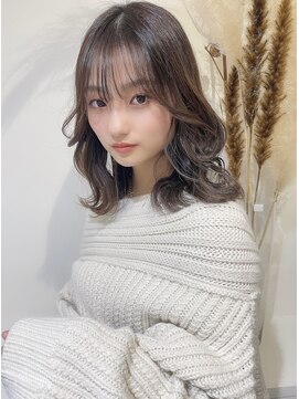 ミョンシル 【myonsil 山田】2wayシースルーバング◎レイヤースタイル