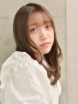 シロク センター南(SHIROKU) ストレート内巻きロング