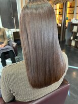 サラジュ 西宮北口店(SARAJU) 【SARAJU 西宮北口店_峯口】艶髪◇カーキベージュ