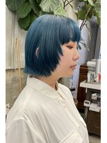 ザ デイ(THE DAY)&nbsp;ターコイズブルー【ボブ】