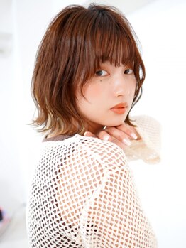 ラフィス ヘアー ピア― 高知店(La fith hair peer)の写真/【桟橋通二丁目＊10時～20時】インナーカラー(ブリーチ込)¥7000★アディクシーカラー+カット+Tr¥7900