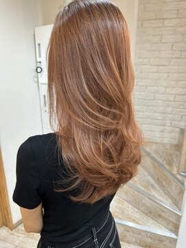 チュル 福島(CHULU) 【ブリーチ有りライトベージュカラー】