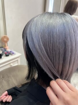 ナンバー ユアイロ 川崎(N° uairo) 【末安】silver×blackツートーンデザイン