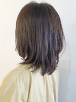 リコ(LIKO)&nbsp;大人のふんわりミディ☆ボリューム/明るい白髪染め/大人女性に◎