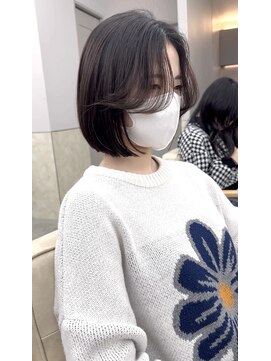 サンド 鹿児島中央(sand) ボブ/フルバング/ハッシュカット/イメチェン/似合わせカット]