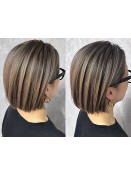 『和泉府中駅』『脱白髪染め』白髪染めから脱却し、自由に髪色を楽しめるようプランを考えます。