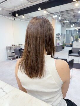 ファンナギンザ(FaNNa ginza) 韓国風フェイスラインレイヤー×くびレイヤー［髪質改善］