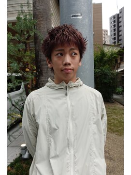 シイ(SIE) アクティブショート×オレンジブラウンカラー