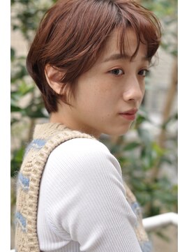 ファイブシーン アオヤマ(5SCENE AOYAMA) ショートボブぱーm骨格カットショート襟足大人ショート