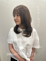 ウニレ バイ センス(unire by sense)&nbsp;【飾磨/姫路】レイヤーカット/アッシュグレージュカラー