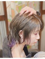 グランヘアー 南店(GRAN HAIR) 【GRAN HAIR南店】インナーカラー☆ブルーバイオレット