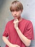 【メンズ限定★ストレートカラー】カット+縮毛矯正+フルカラー￥16900
