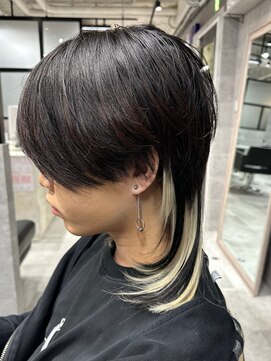 ルイス(L'wis) メンズエクステ/シールエクステ/ウルフ/ハイライト/韓国マッシュ