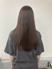 【髪質改善】縮毛矯正＋メンテナンストリートメント
