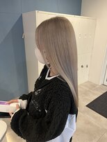 プラス ファースト ヘア(Plus 1st)&nbsp;ミルクティー×ハイトーン×ケアブリーチ