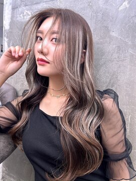 キング 枚方店(K!ng) 縮毛矯正髪質改善ハイライトレイヤーカット枚方美容室エクステ