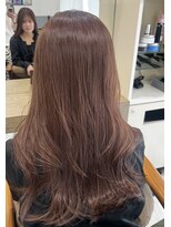 ヘアーアンドビューティー ザ ビー(Hair & Beauty the B)&nbsp;ショコラブラウン/レイヤーカット/くびれ巻き