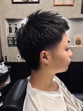 ブロートーキョーバーバーショップ 神田店(Bro Tokyo BARBERSHOP) マレットフェード