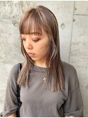 ハイライト　ハイライトベージュ　ランダムハイライト
