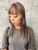 ハイライト　ハイライトベージュ　ランダムハイライト