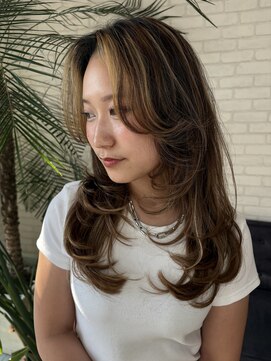 ココテラス(coco terrace) レイヤーカット/ハイライト/髪質改善