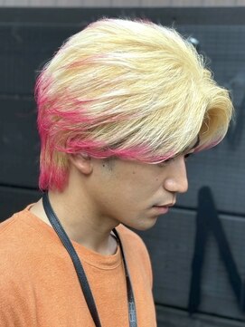 リア(Li'a) ミルクティーエンドピンク/エンドカラー