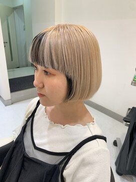 イメージア 青葉台店(IMAGE A) ハイトーンボブ＠10代20代30代