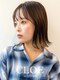 クロエバイラヴィズム 小針西店(CLOE by LUVISM)の写真/【カット+オーガニックフルカラー+ナノスチーム3stepTR￥7900】“ずっと可愛い”秘訣はうる艶髪にあり☆