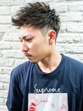 メンズサロン EIGHT MEN 北千住店【エイト】 フェザーマッシュセミウエットソフトツーブロック