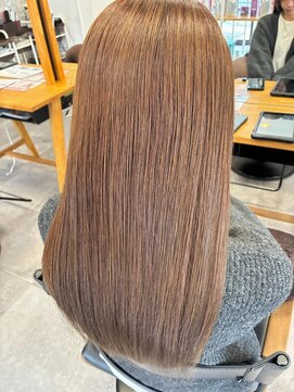 髪質改善カラー