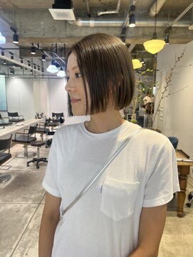 キャロルガーデンズ ボコカ 表参道(Carroll Gardens bococa) graybeige ×  bob