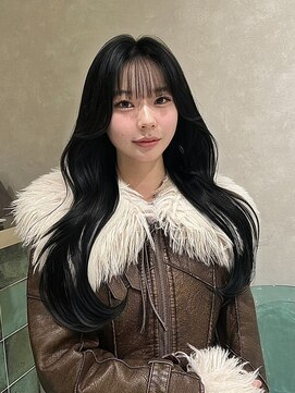 オルカ(ORCA) 韓国/ワンホン/レイヤーカット/顔周りレイヤー/ロングレイヤー