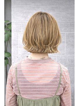 キミトヘアデザインアンドスパ(Kimito Hair design&spa) 外ハネボブ/髪質改善/小顔/艶ベージュ/30代/40代/武蔵小杉