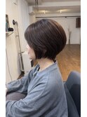 ４０代５０代 ショートボブ