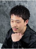 スパイキーショート/ビジネススタイル〈理容室〉