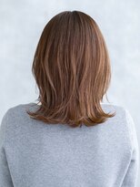 エレノア 博多ANNEX(Eleanor)&nbsp;【大人ヘアカタ】大人可愛い！くびれミディアム×外ハネボブ