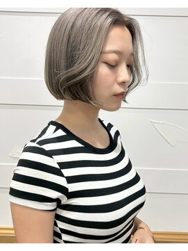 メルシー 福岡天神店(Merci) 切りっぱなしボブ/ラインボブ/内巻きボブ/前下がりボブ/レイヤー