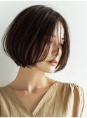 ミルクティーブロンド/ダークブルー/デジタルパーマ/阿佐ヶ谷