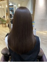 エクリ シセイドウ 麻布十番店(equri×SHISEIDO)&nbsp;【麻布十番】ロングヘア×ショコラブラウン