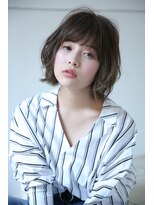 ヘアデザイン プティパ(Hair Design petit-pas) ☆甘辛×束感フェアリーボブ☆ シースルーバング