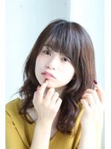 くびれレイヤースタイル