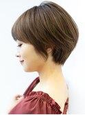 20代30代40代　大人可愛い前下がりショート【 アフロート  忍 】