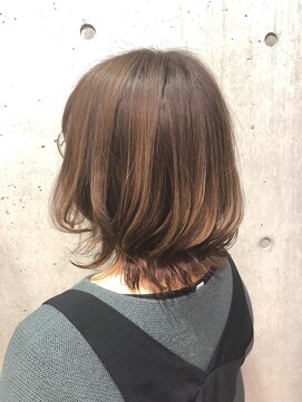 アグ ヘアー グスマン 西永福店(Agu hair guzman) レイヤー×ハイライト×フォギーベージュ